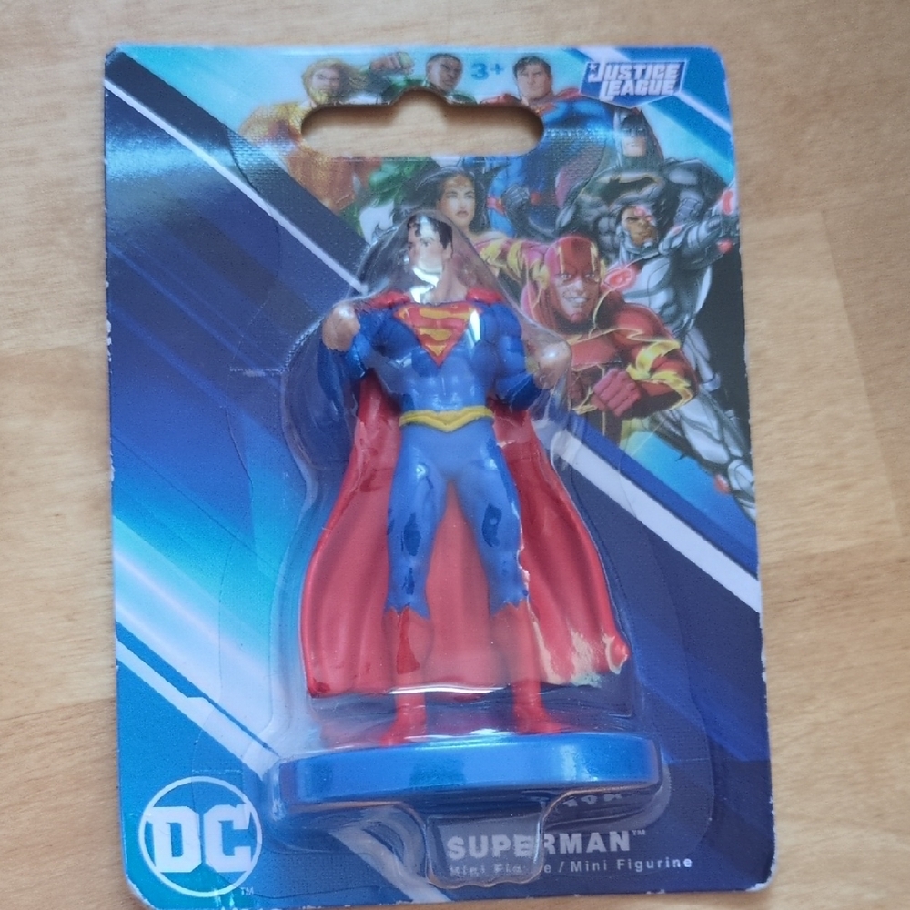 DC Superman Action Figure - Blue and Red